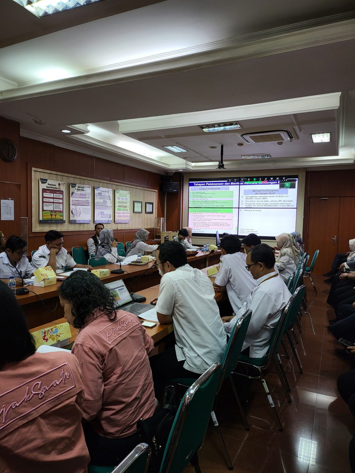 Pemaparan Permohonan Pengadaan Tanah untuk Bendungan Bodri Digelar di Kanwil BPN Provinsi Jawa Tengah