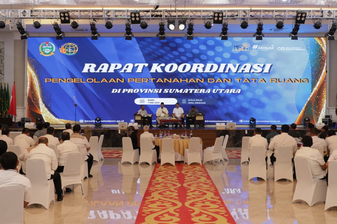 Menteri Nusron dan Pemda Sumut Komitmen Tuntaskan Target 128 RDTR
