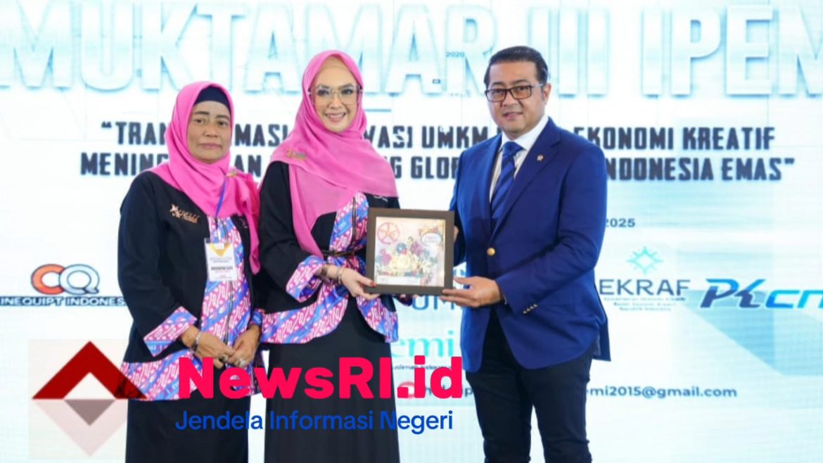 Sidang Muktamar III IPEMI. Menteri Ekraf : Pentingnya Transformasi dan Inovasi UMKM di Era Ekonomi Kreatif
