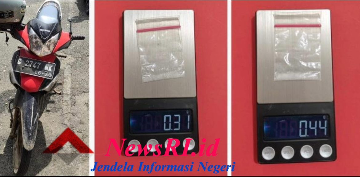 Bawa Paket Sabu, Pemuda di Ambokembang Ditangkap Satresnarkoba Polres Pekalongan