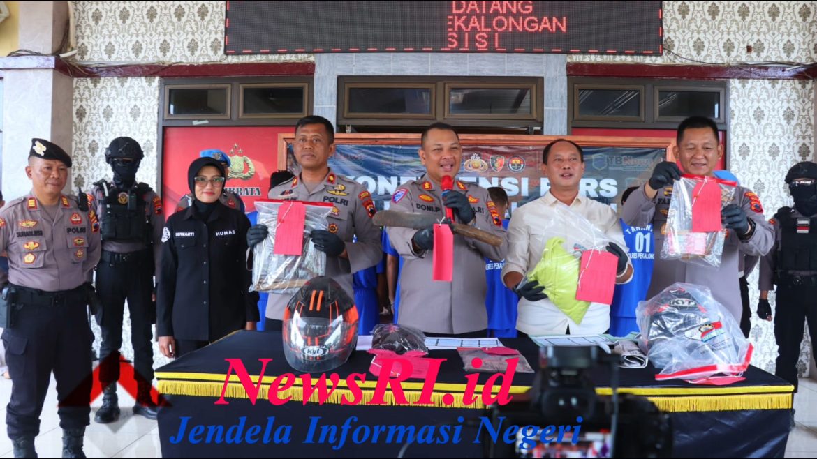 Sepuluh Hari Operasi Aman Candi 2025, 5 Kasus Berhasil Diungkap Polres Pekalongan