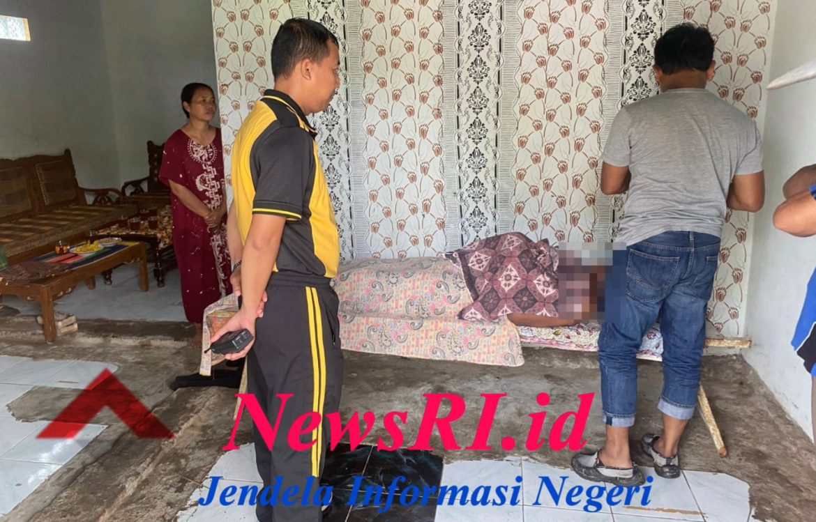Diduga Frustasi Terlilit Hutang, Seorang Buruh Tani Gantung Diri di Sebuah Gubuk di Kesesi, Pekalongan