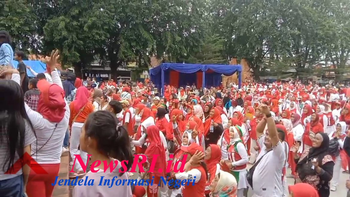 Senam Massal HUT Yayasan Jantung Indonesia Kota Cirebon Ke-1