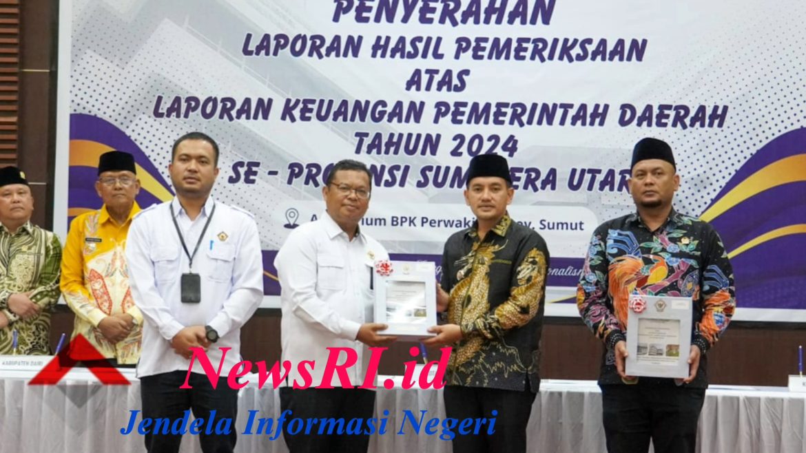 Pemko Tebing Tinggi Raih Opini WTP 7 Kali Berturut-turut, Wali Kota : Kedepan Harus Lebih Baik Demi Kemajuan Pembangunan