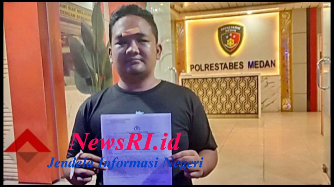 Lapor Pak Kapolda ! Penyidik Polrestabes Medan Tidak Presisi, Diduga Paku Mati Laporan Penganiayaan Wartawan