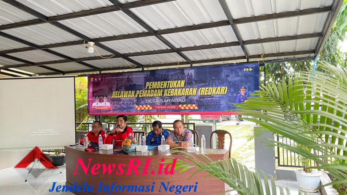Bentuk REDKAR Desa Sarabau, Kolaborasi Disdamkarmat – Program PELITAKU