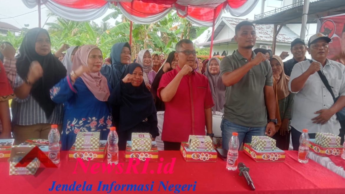 Anggota DPRD Sumut Delpin Barus Fraksi PDI Perjuangan Gelar Reses III