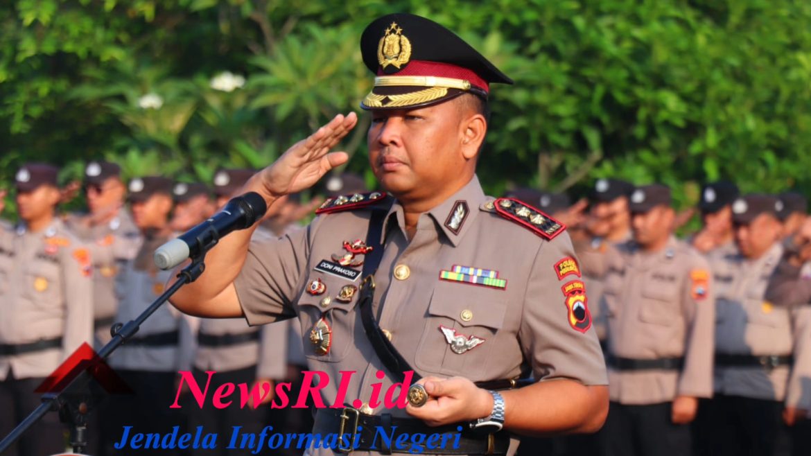 Sambut Hari Bhayangkara Ke-79, Polres Pekalongan Gelar Upacara Tabur Bunga