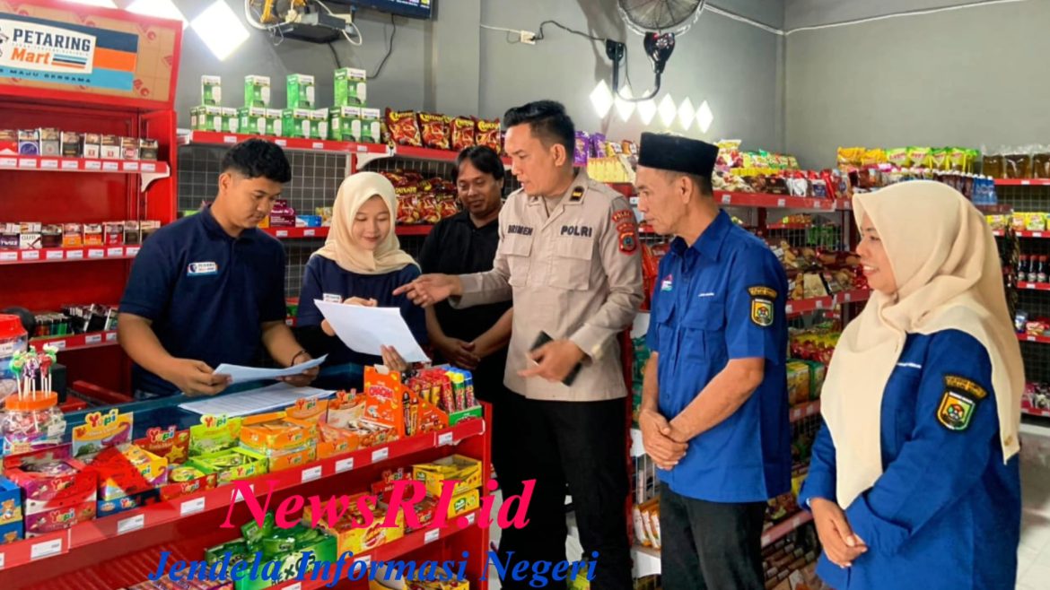 Dukung Kemajuan Ekonomi Desa, Polsek Tanjung Beringin Hadiri Peresmian BUMDes