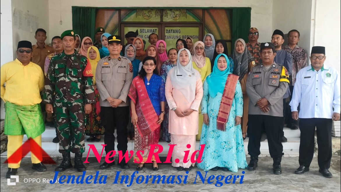 Pimpin Upacara Harganas ke-32, Waka Polsek Tanjung Beringin Ajak Masyarakat Bangun Keluarga Harmonis