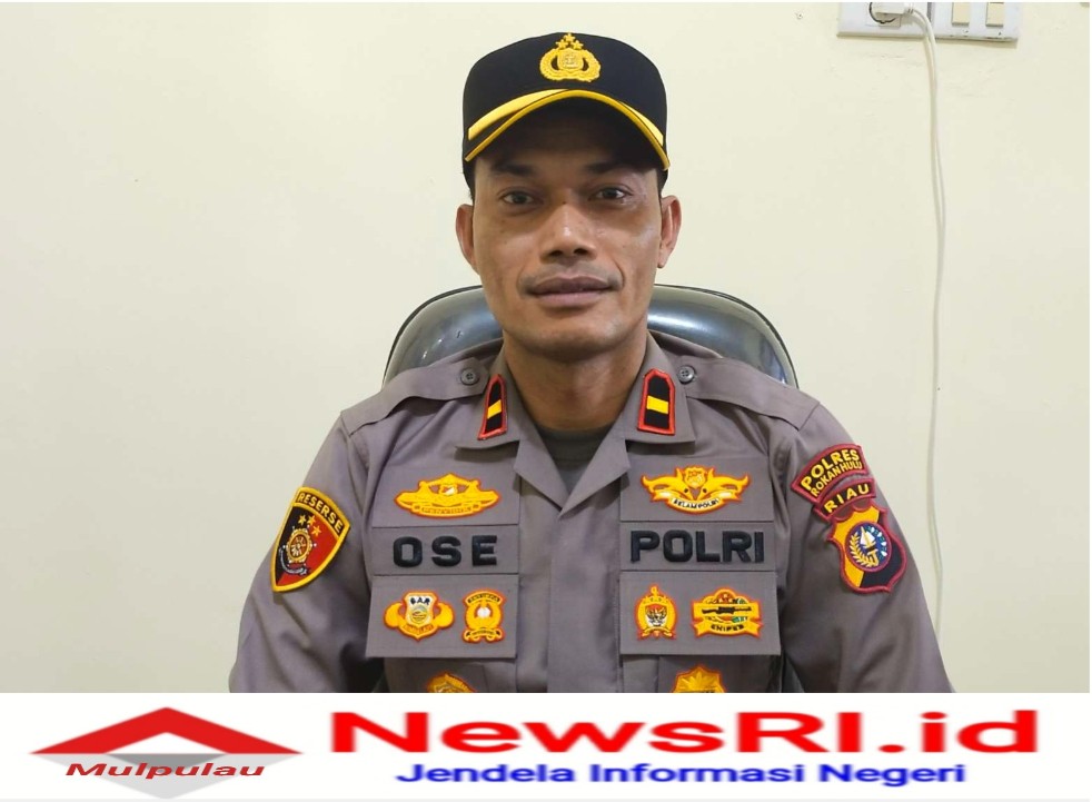 Kapolsek Rambah Samo Inovasi ”Kampung Aman”.