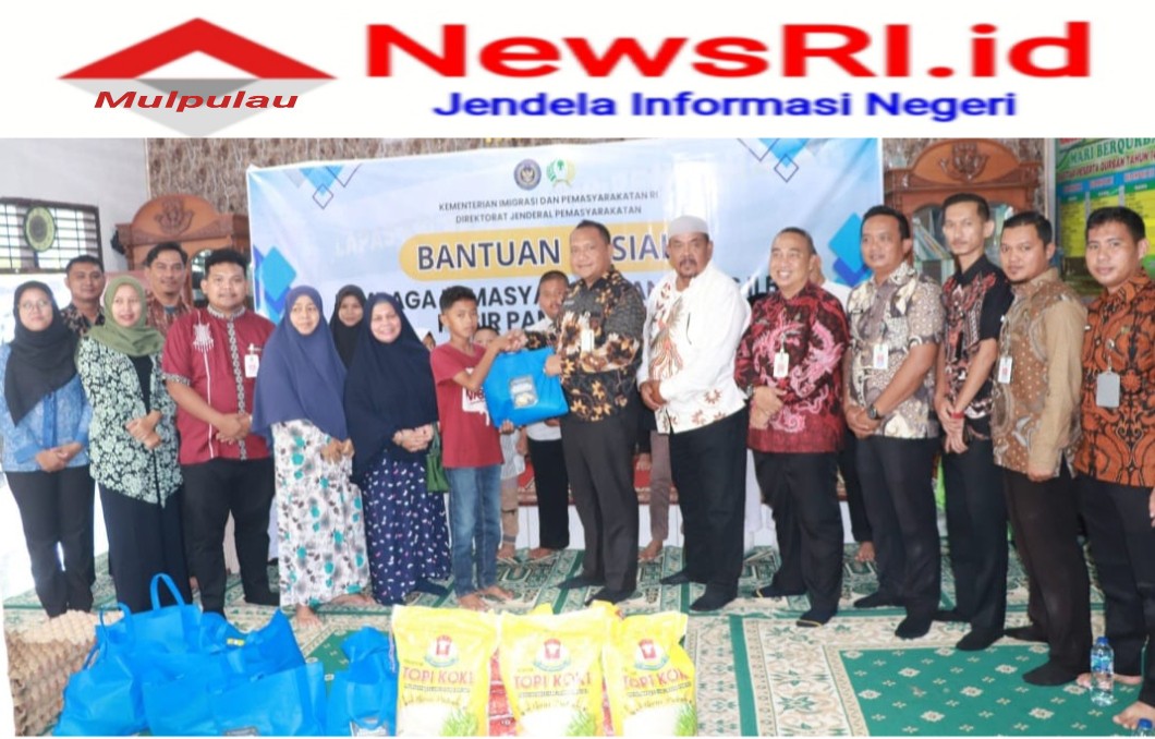 Bermanfaat Untuk Masyarakat, Lapas Pasir Pengaraian Bawa Berkah ke Majelis Ta’lim