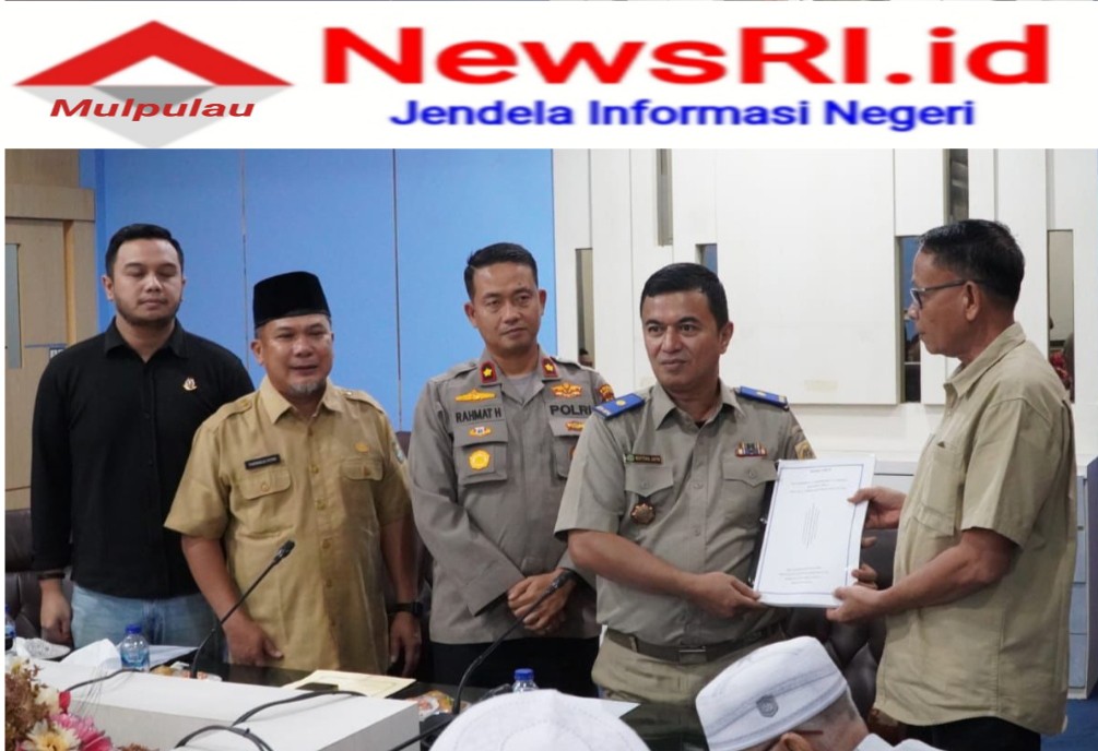 Waka Polres Rohul Kompol Rahmat Hidayat Hadiri Penyelesaian Konflik Lahan