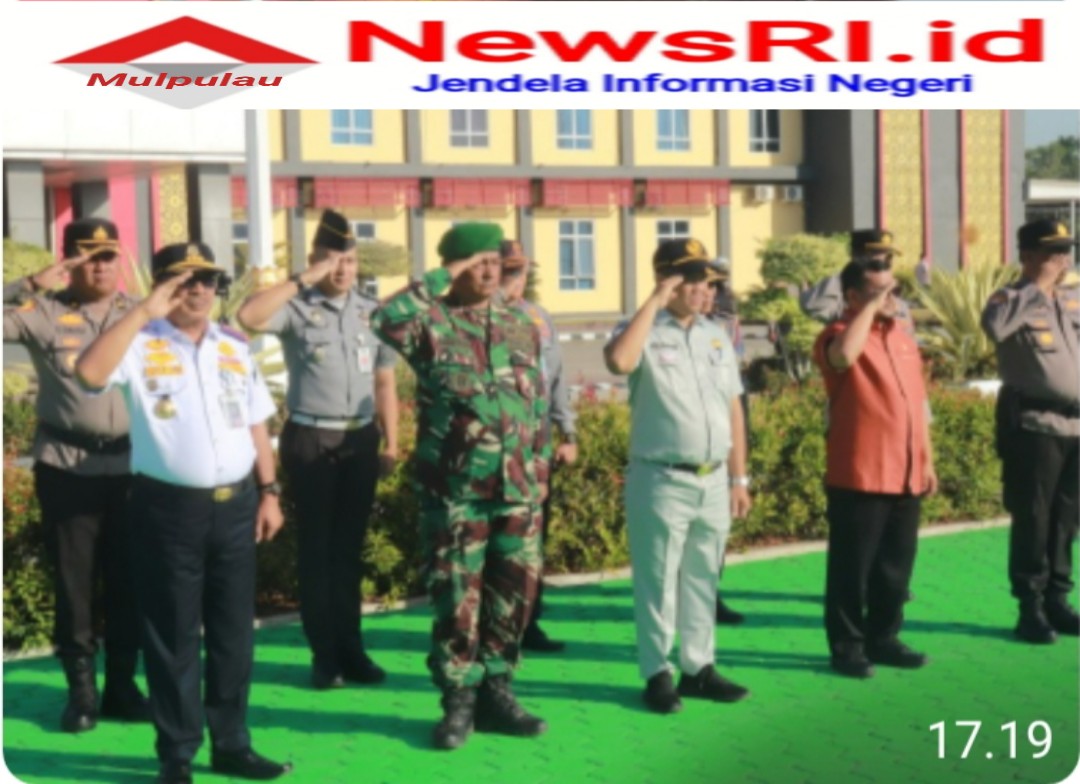 Lapas Pasir Pengaraian Hadiri Apel dan Rapat Eksternal Operasi Patuh Lancang Kuning 2025 Polres Rokan Hulu
