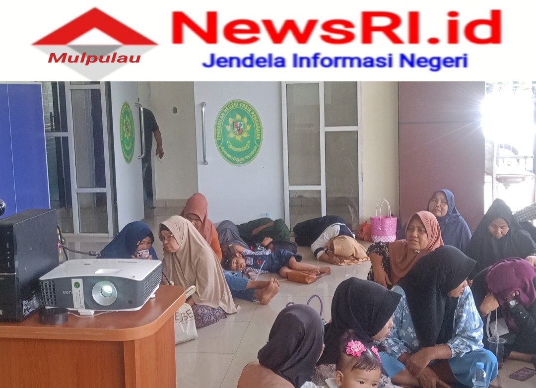 Masyarakat Koperasi Tani Timiangan Raya Desa Lubuk Napal Saksikan Sidang di Pengadilan Negeri Pasir Pengaraian