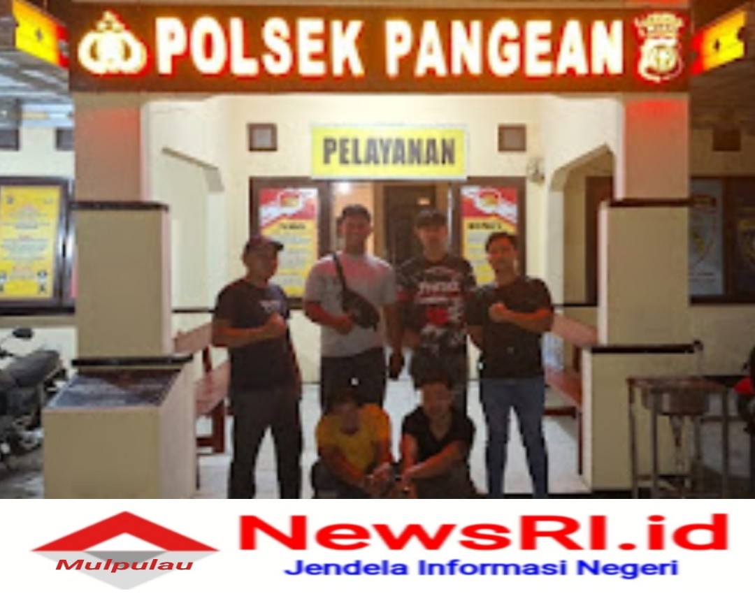 Polsek Pangean Berhasil Ungkap Peredaran Narkotika Jenis Sabu, Dua Pelaku Diamankan
