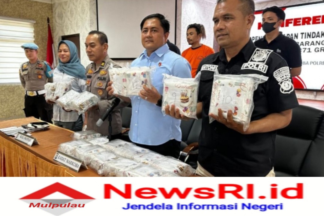 Digerebek di Parkiran Mal SKA, Pasutri Terlibat Peredaran 20 Kg Sabu