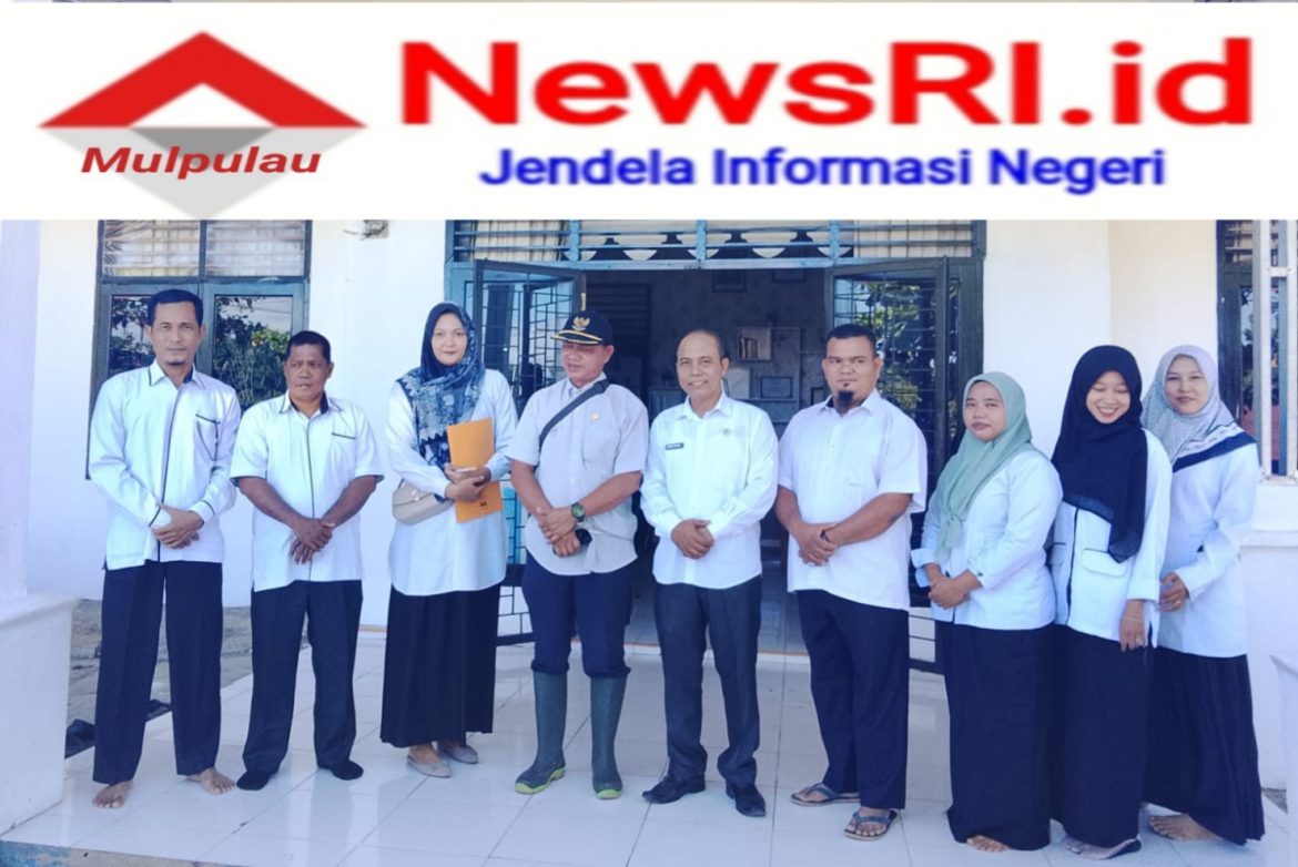 Pemdes Teluk Aur Terima Kunjungan Tim Monitoring Keuangan Desa dari Kecamatan Rambah Samo