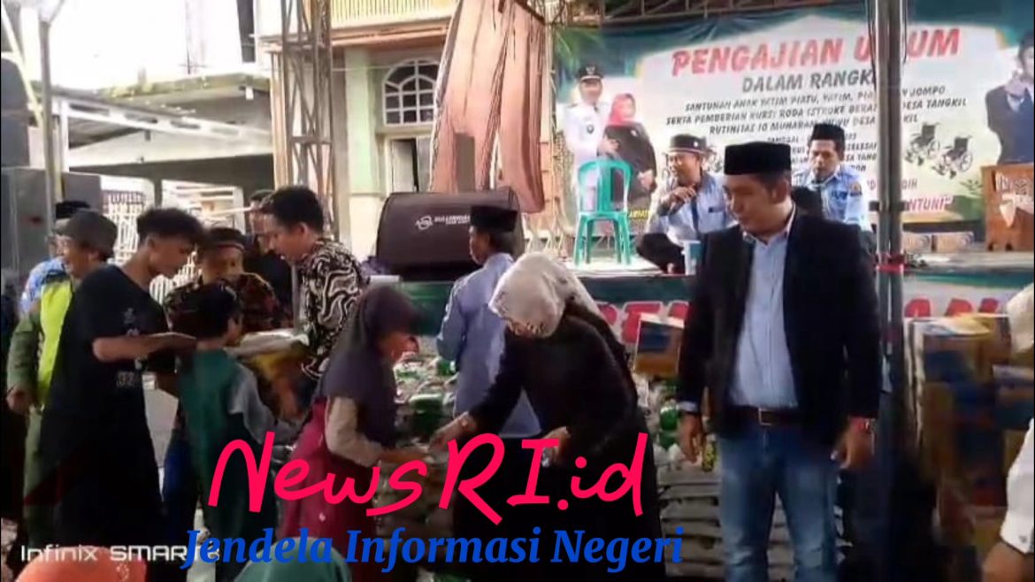 Peringati 10 Muharram, Kuwu Ambari Beri Santunan dan Pengajian Umum