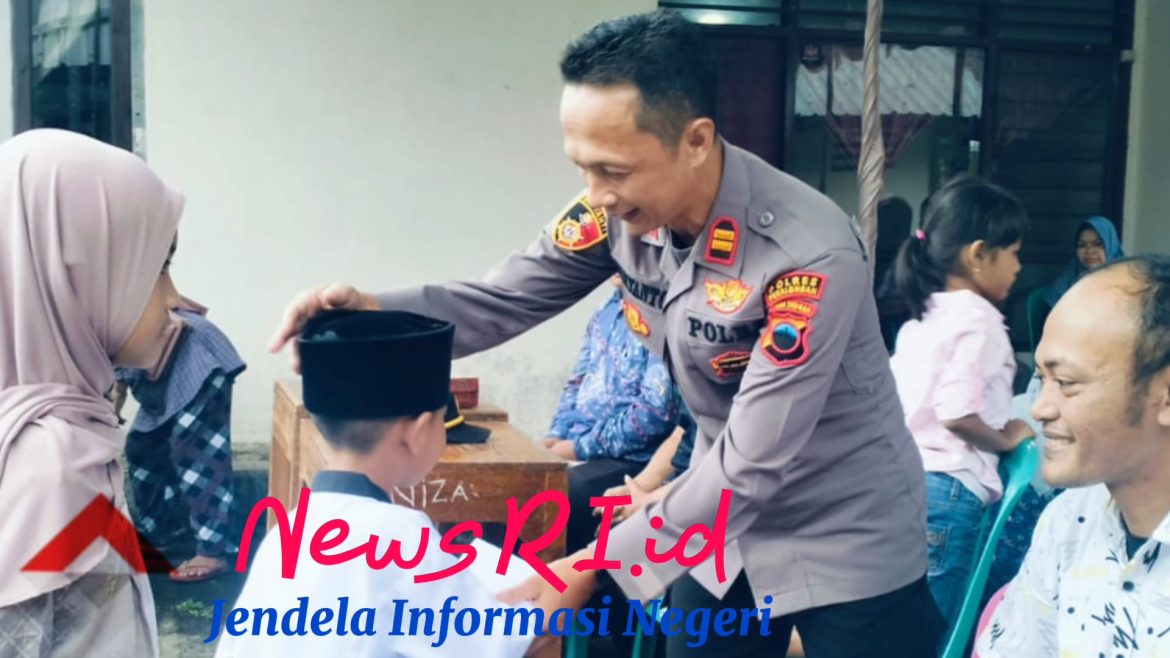 Santunan Anak Yatim dan Hiburan Dangdut, Polsek Lebakbarang Semarakkan Hari Bhayangkara Ke-79