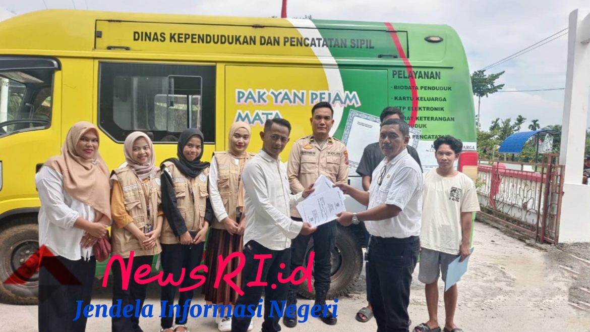 Terobosan Perdana Disdukcapil Sergai: Layanan Jemput Bola Sasar Desa Sukajadi