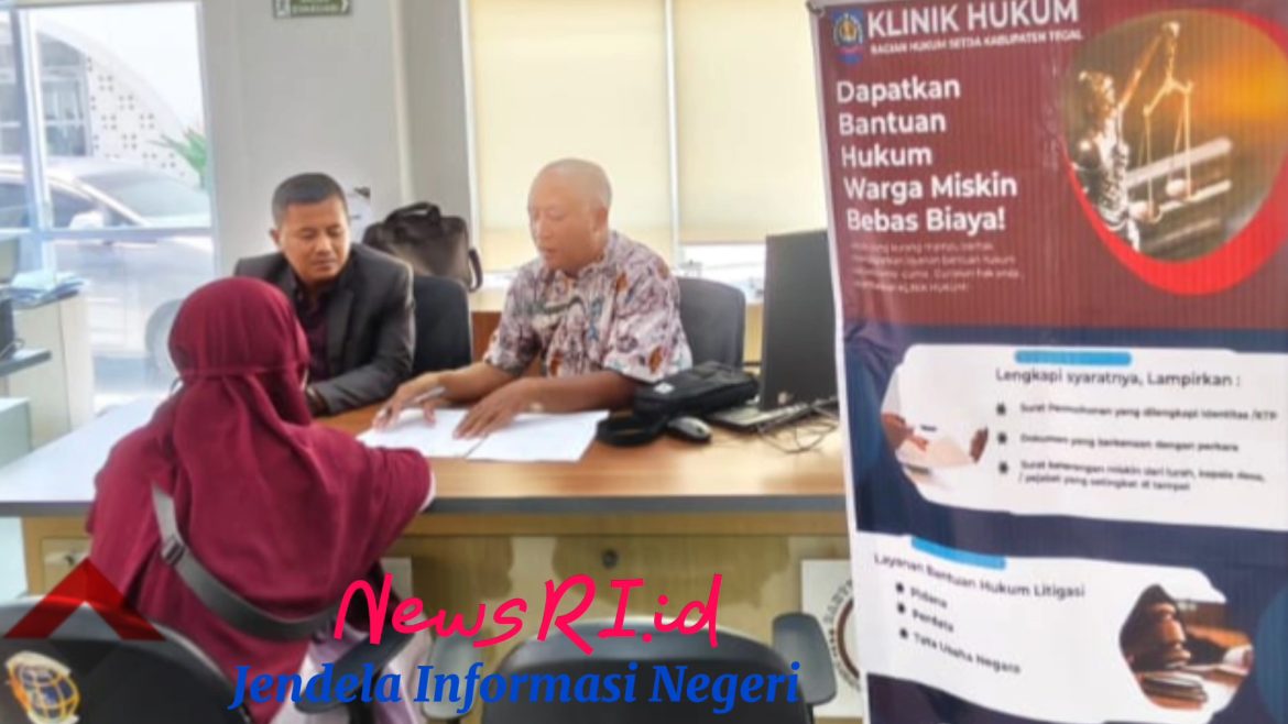 Pemkab Tegal Sediakan Layanan Bantuan Hukum Gratis bagi Warga Miskin dan ASN