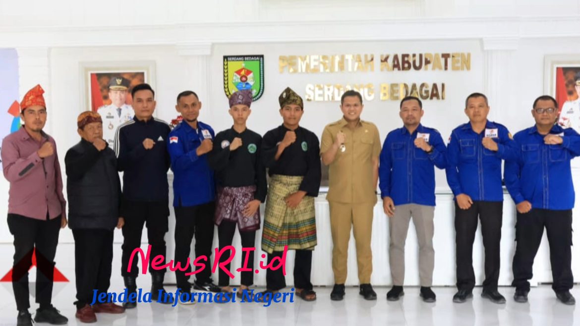 Pemkab Sergai Dukung Atlit Pencak Silat Ikuti FORNAS di NTB