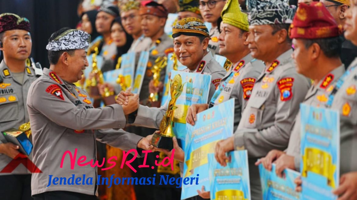 Polda Jateng Borong Penghargaan dalam Awarding Day Apresiasi Kreasi Polri untuk Masyarakat