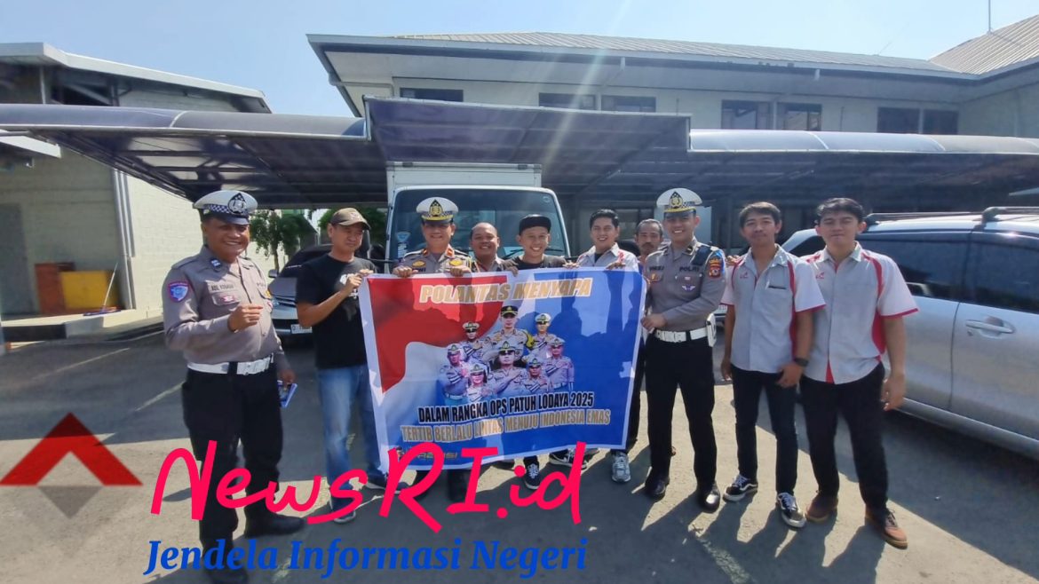 Operasi Patuh Lodaya 2025, Satlantas Polres Indramayu Tanamkan Budaya Aman Berkendara