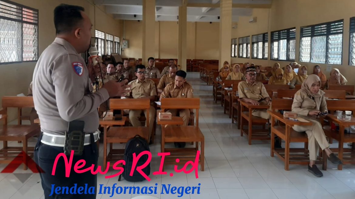Satlantas Polres Pekalongan Gandeng Guru PKN Jadi Duta Tertib Lalu Lintas