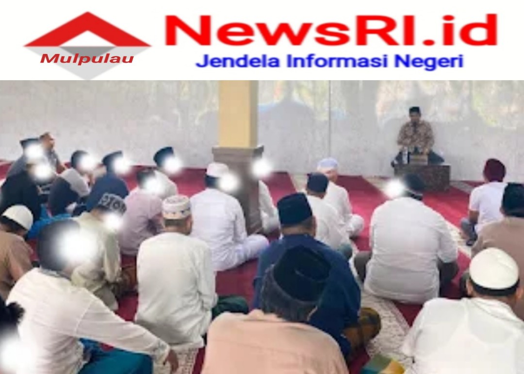 Lapas pasir Pengaraian Rutin Gelar Siraman Rohani, Bekal Warga Binaan Menuju Hidup Lebih Baik