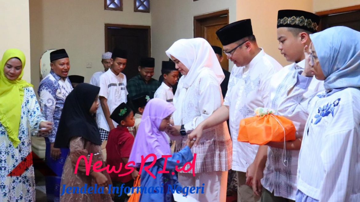 Hari Pertama Tempati Rumah Dinas, Kapolres Pekalongan Berbagi Kasih kepada Anak Yatim