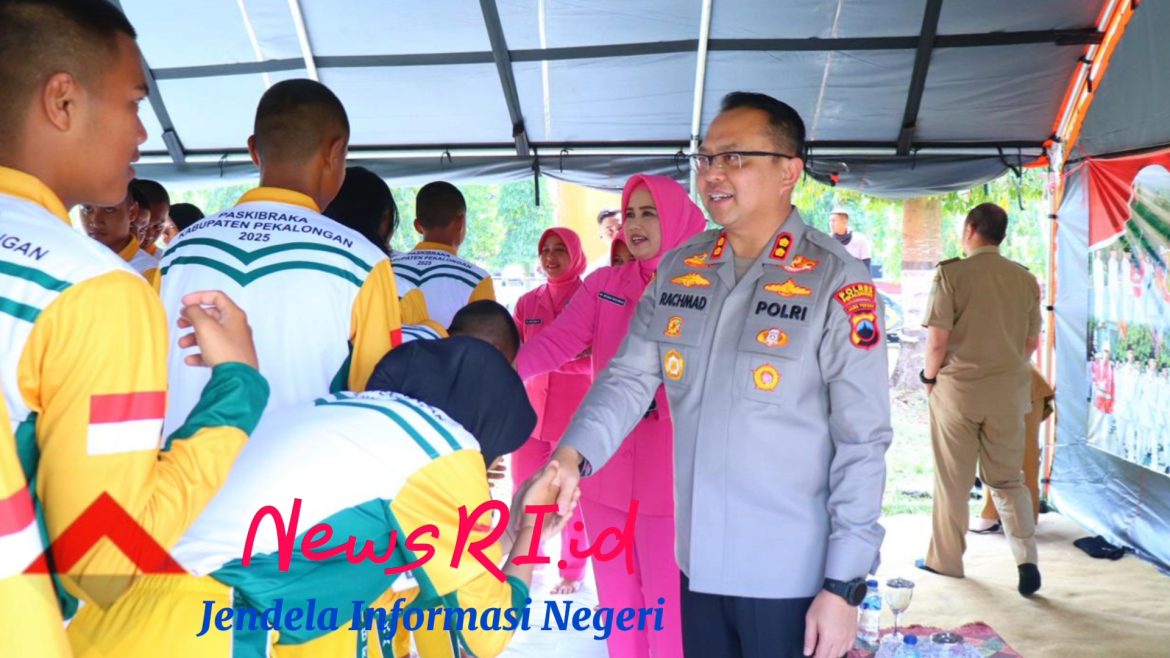Berikan Pembekalan kepada Paskibraka Kabupaten Pekalongan, AKBP Rachmad Tekankan Disiplin dan Kerja Sama Tim