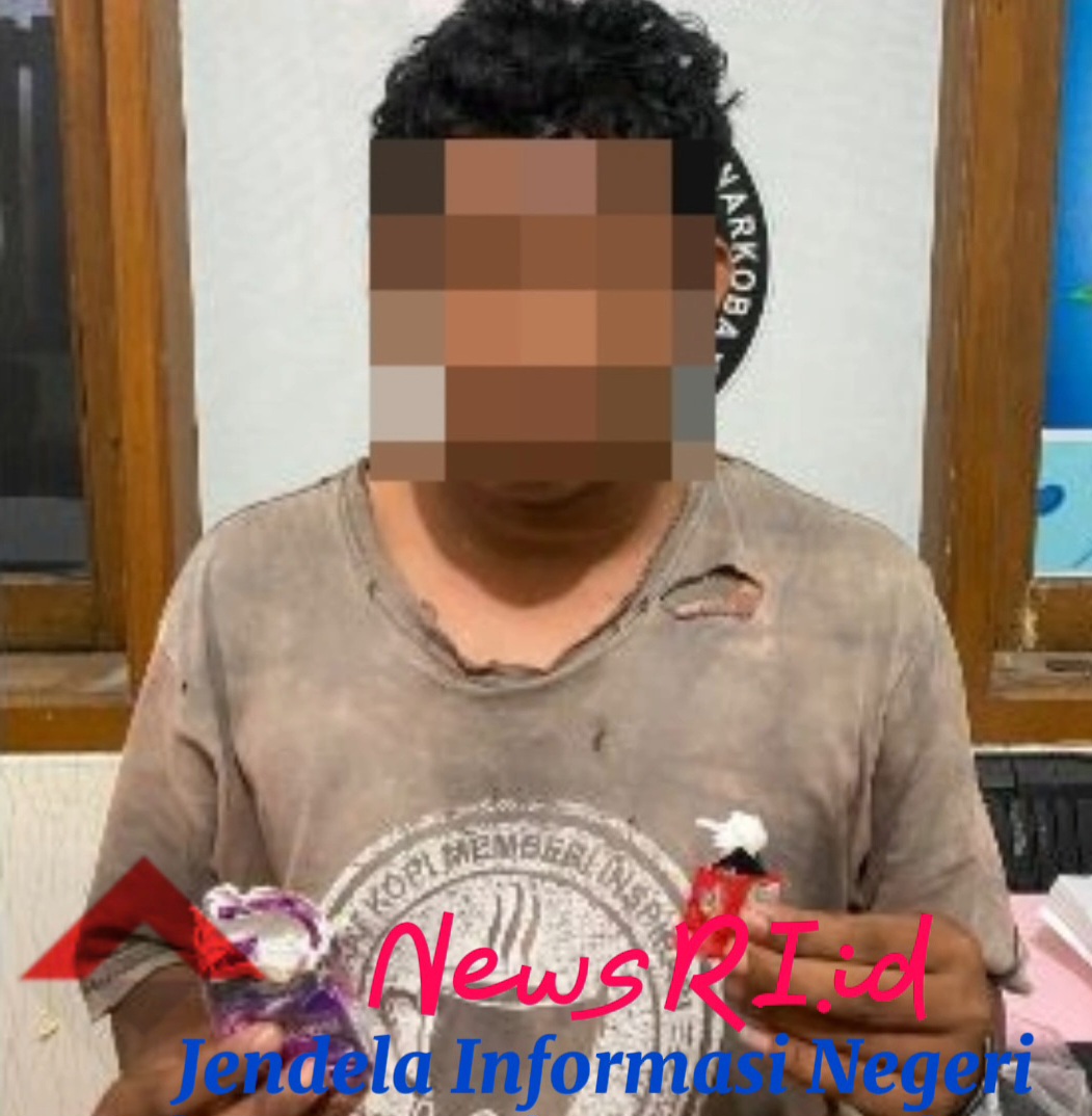 Polres Pekalongan Tangkap Pria Pembawa Sabu di Karangdadap