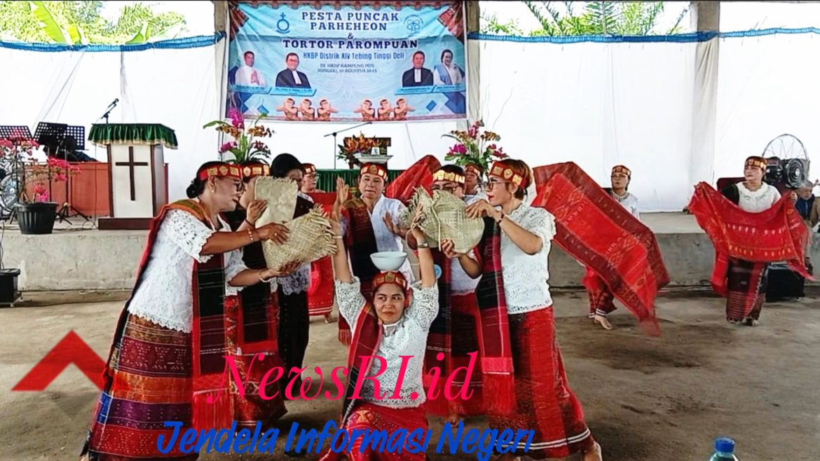 Pesta Puncak Parheheon dan Tortor Parompuan HKBP Distrik XIV Tebing Tinggi Deli Tahun 2025