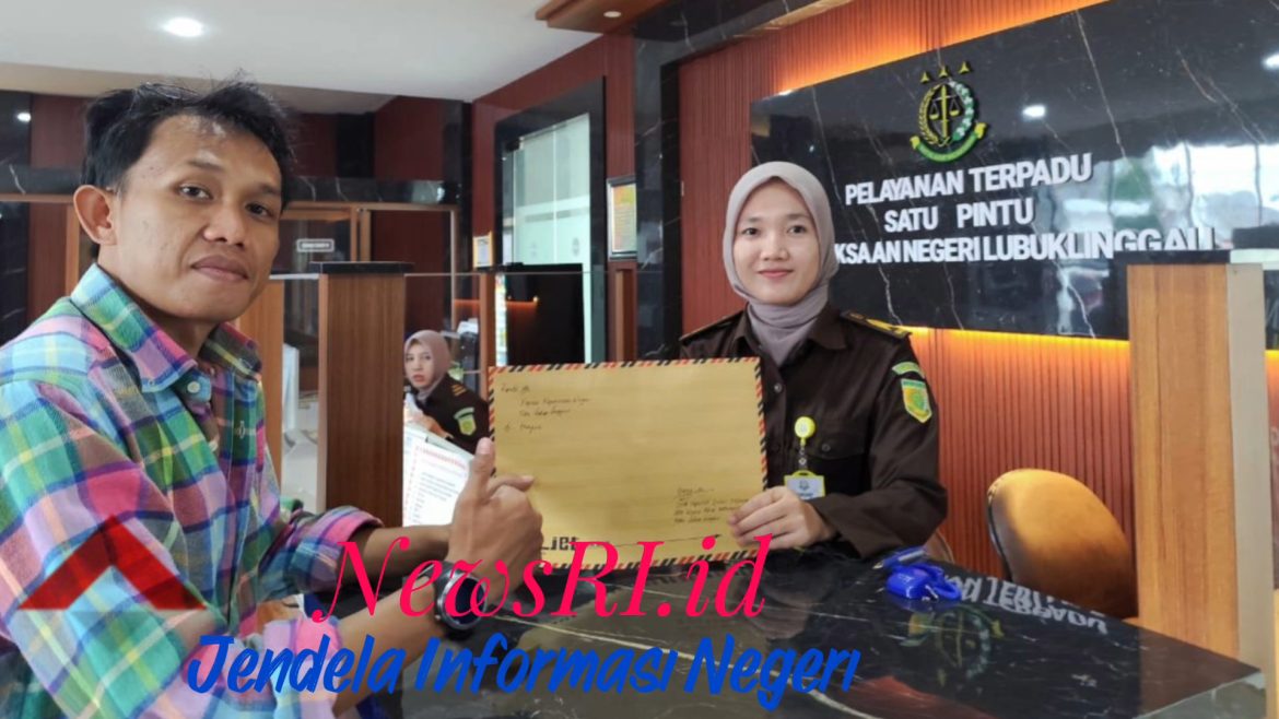 Diduga manipulasi Kualitas, Kuantitas hingga Palsukan Dokumen LBK, GERAK-RI Laporkan Dinas Koperasi & UKM Lubuklinggau Ke Kejari