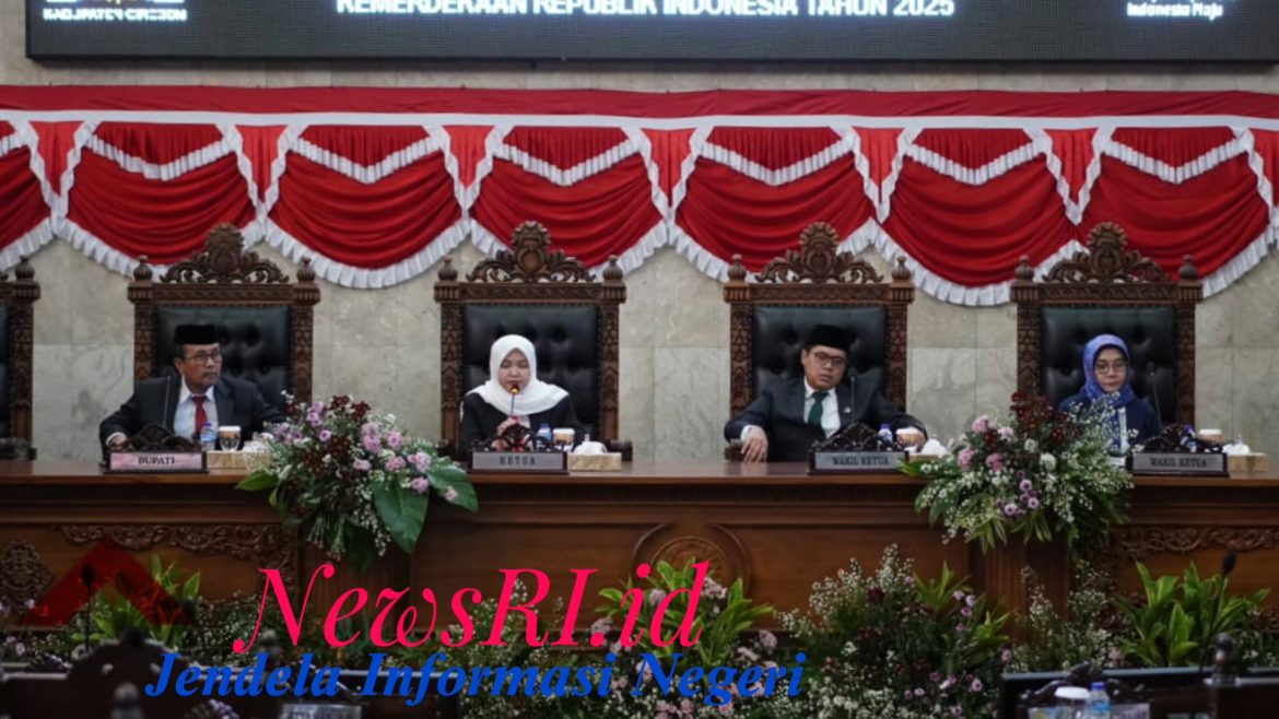 DPRD Kabupaten Cirebon Gelar Paripurna Peringatan HUT ke-80 RI